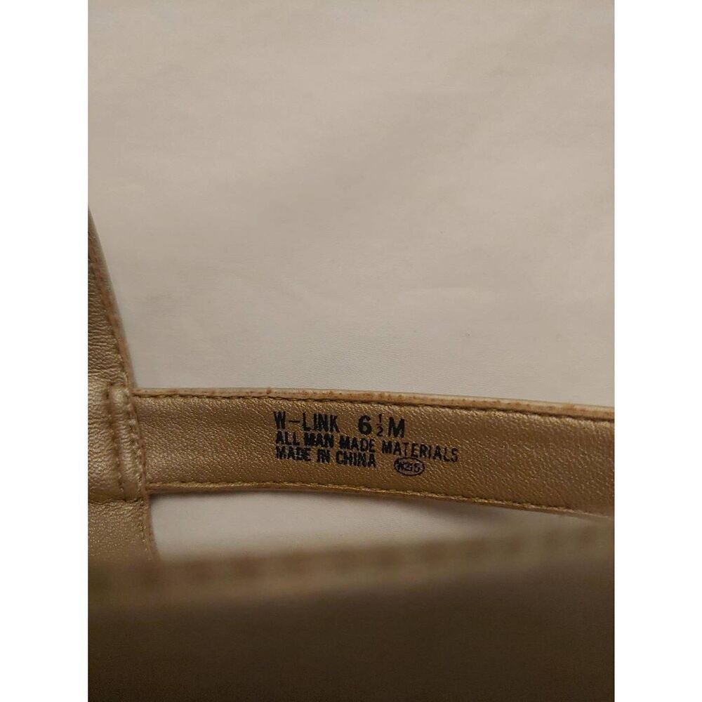 Maine Woods Women's Size 6.5M Beige Pearl Strap Sandal - Picture 10 of 11